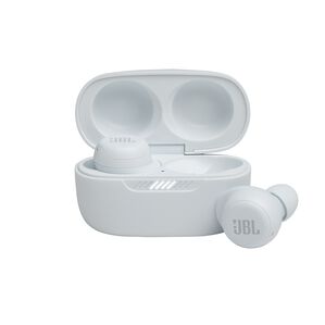 JBL Live Free NC+ TWS - White - True wireless Noise Cancelling earbuds - Hero